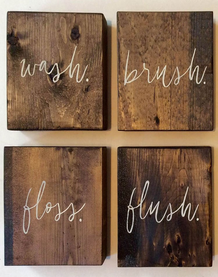 Rustic Wooden Sign