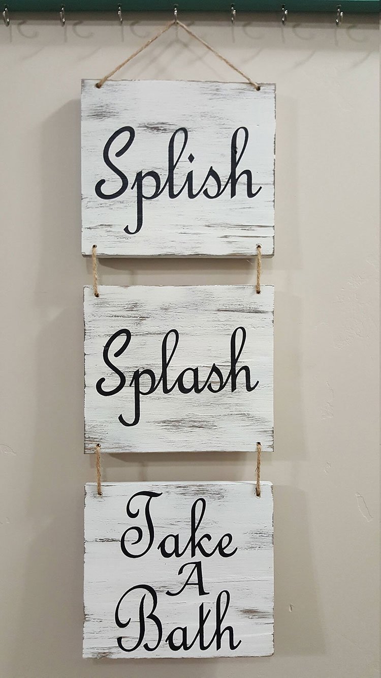 SPLISH-SPLASH Sign