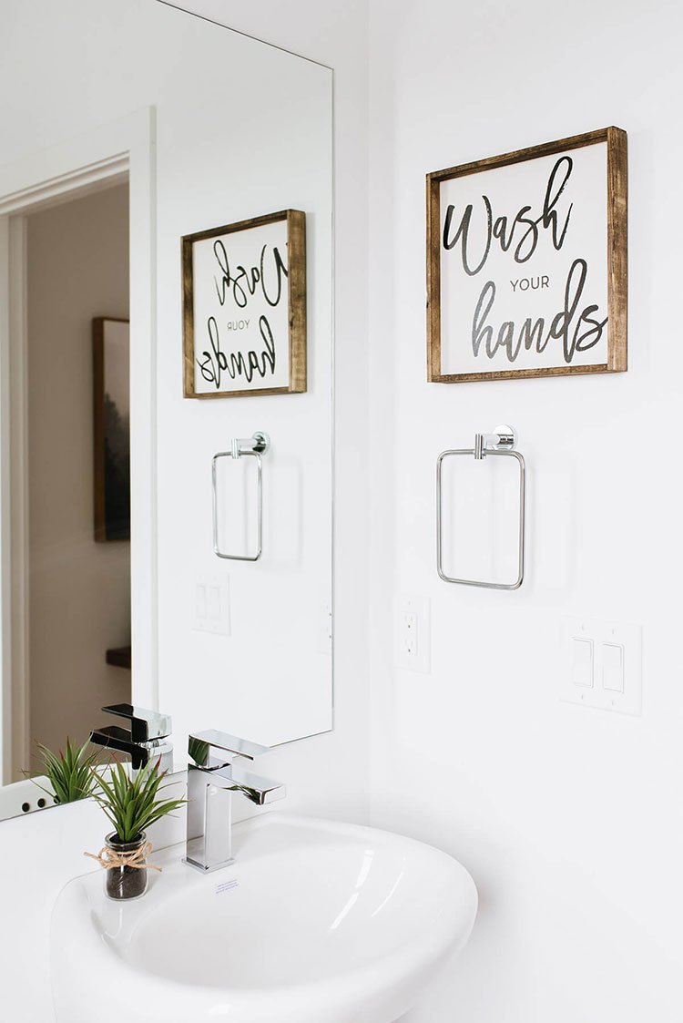 Wash YOUR Hands Reminder Sign