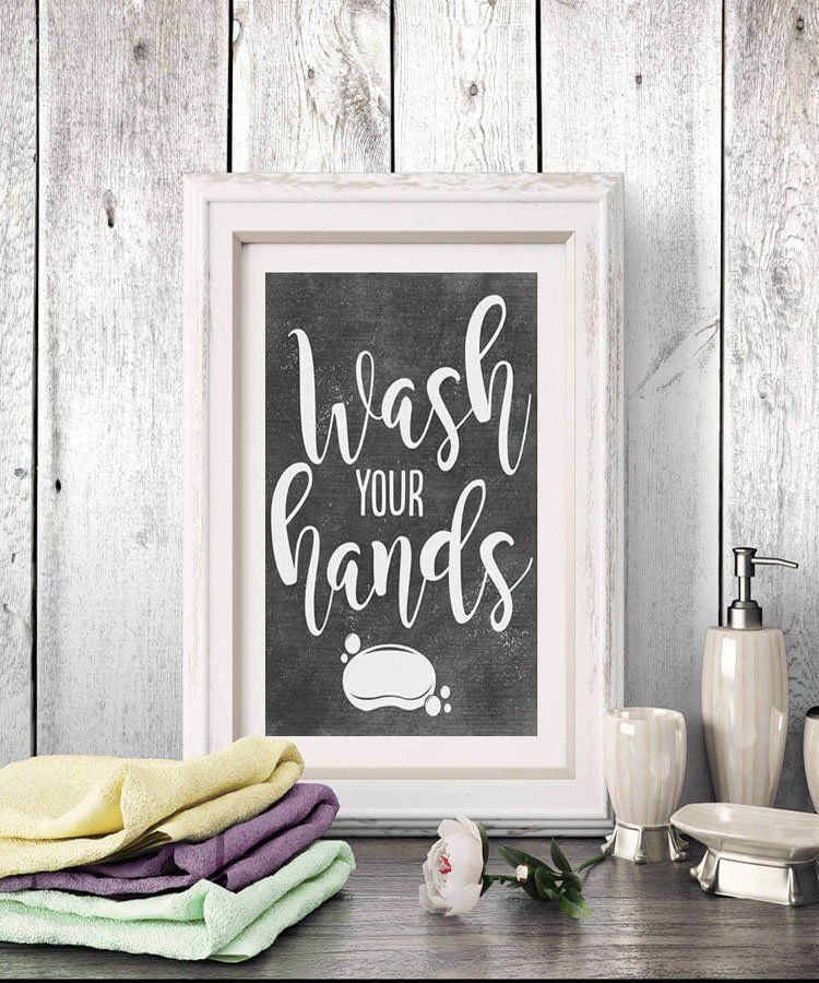 Wash Your Hands Frame