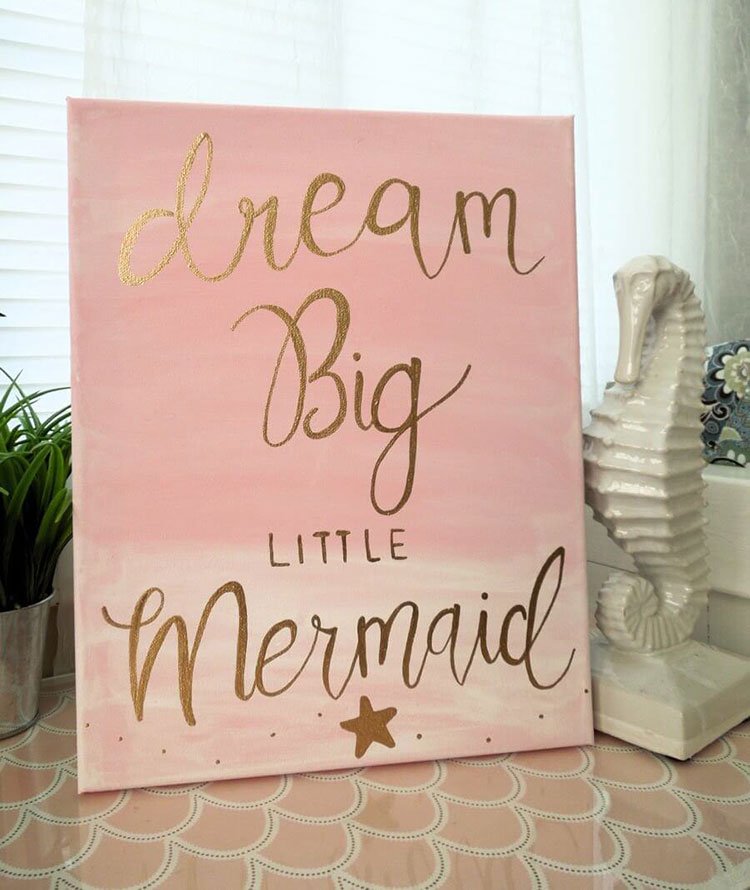Little Mermaid Sign