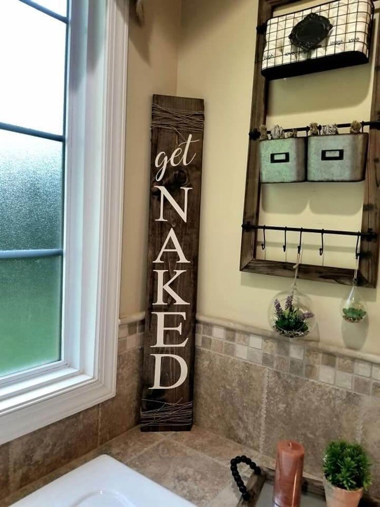 Get Naked Wooden Bar