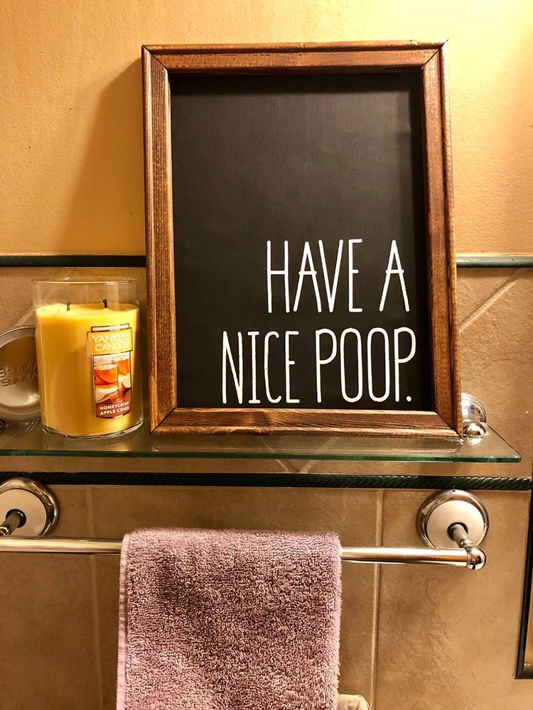 Poop Frame