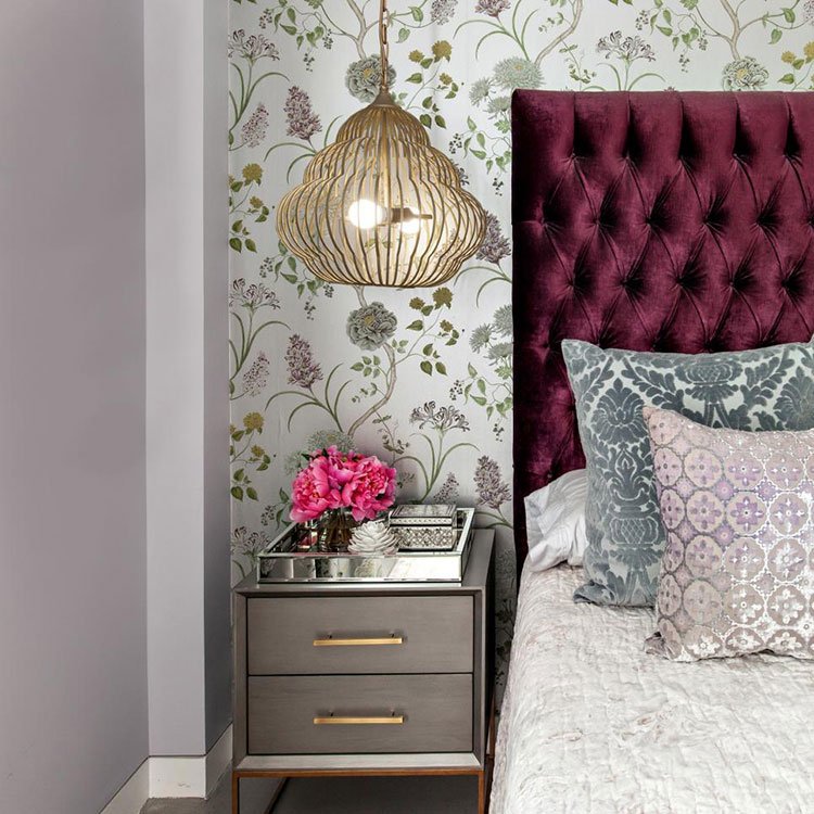 Bedroom With Lavender And Beige To Create Perfect Mixture