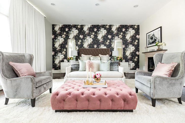 Combination Of Pink Grey And Black For A Perfect Gateway