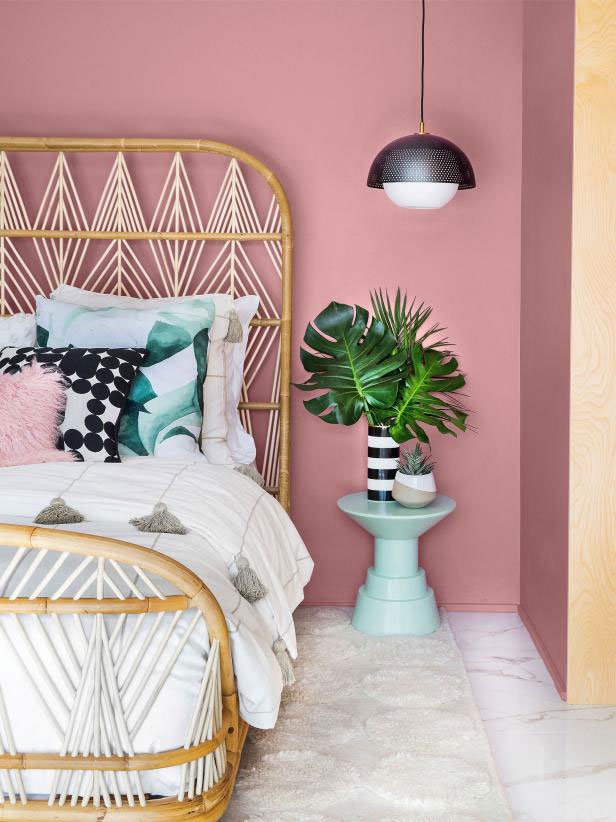 Dusty Rose Palette For An Elegant Bedroom Makeover