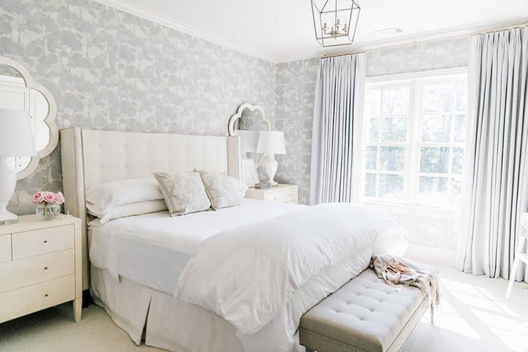 Light and Grey Color bedroom