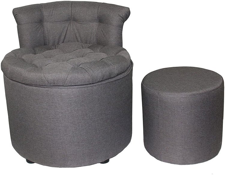 Low profile ottoman bench