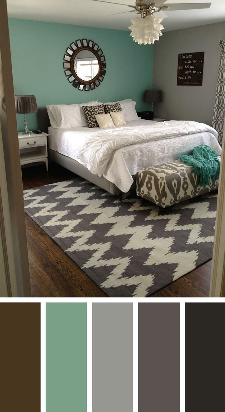 Rustic Ash And Grey Mixture For A Bedroom Decor