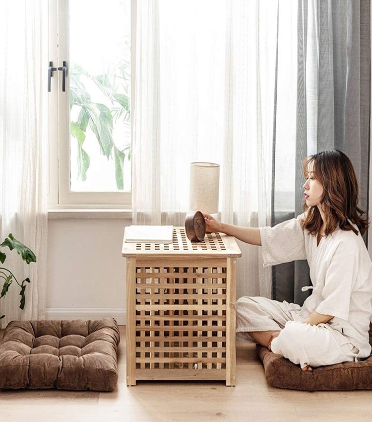 Square Floor Meditation Pillow
