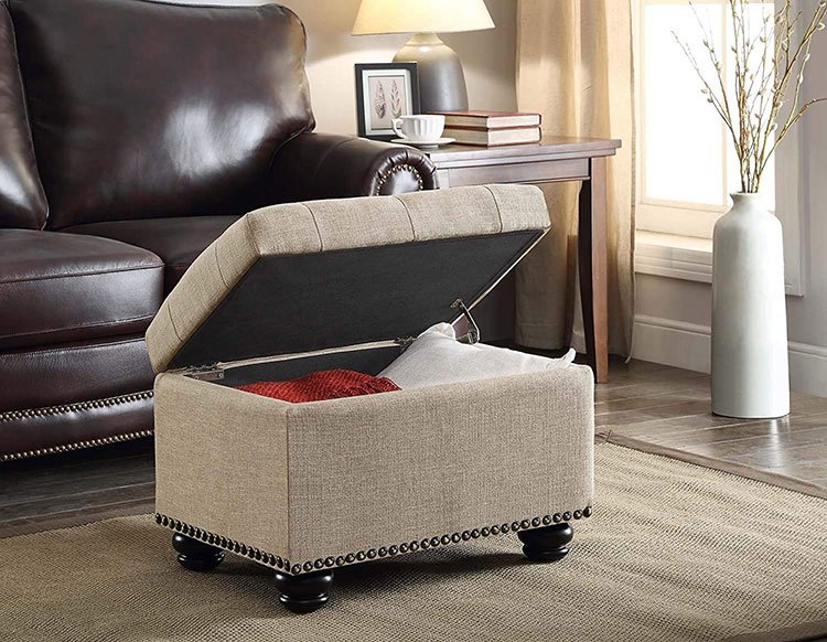 Stylish Storage Ottoman