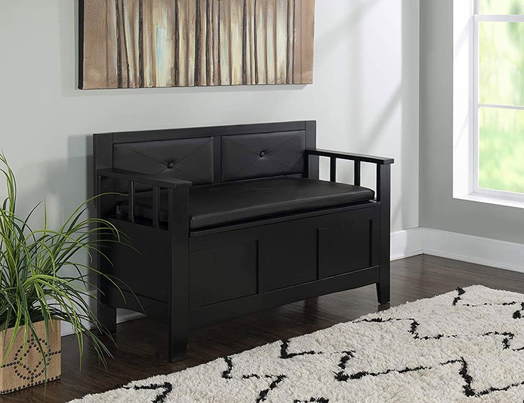 Sustainable Linon Padded Bench