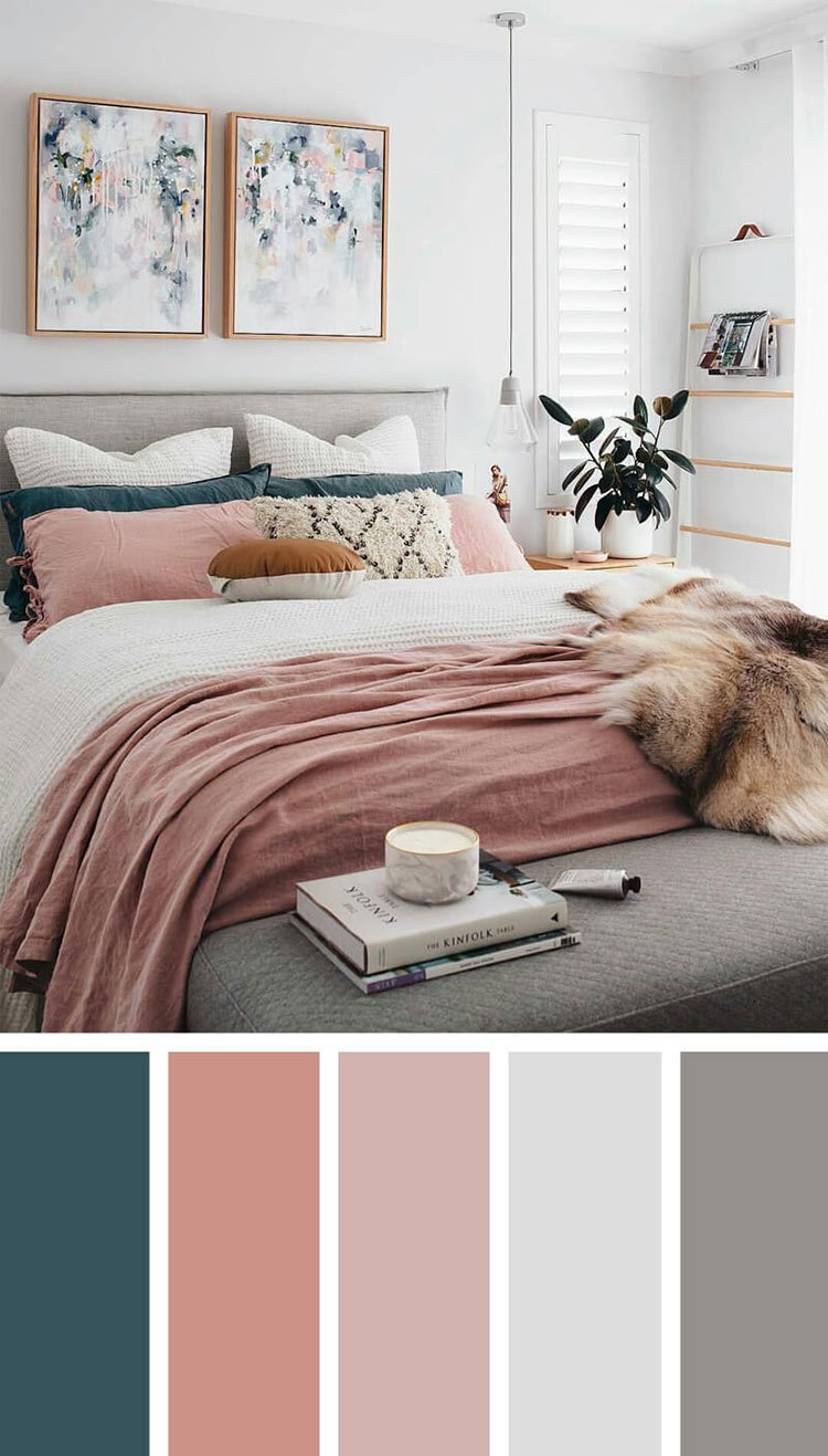 Teal And Peach Color Combination For A Fresh Touch