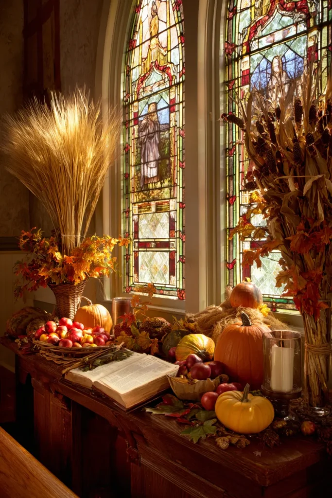 Harvest Altar Display