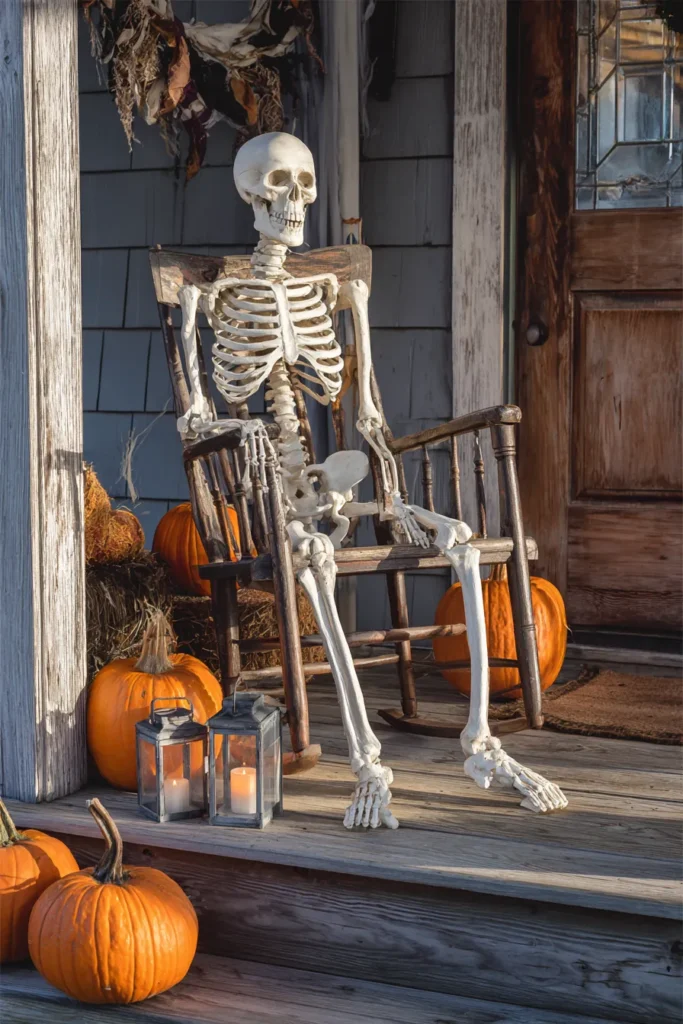 Simple Skeleton Porch Greeter