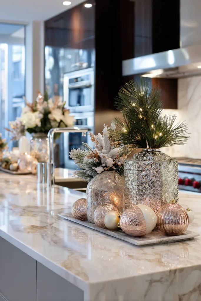 Feature Designer Evergreen Crystal Arrangements