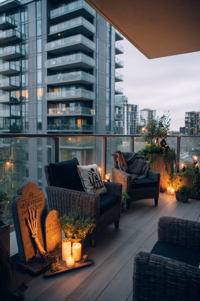 Haunted Graveyard Halloween Party Decor Ideas Outdoor Setup