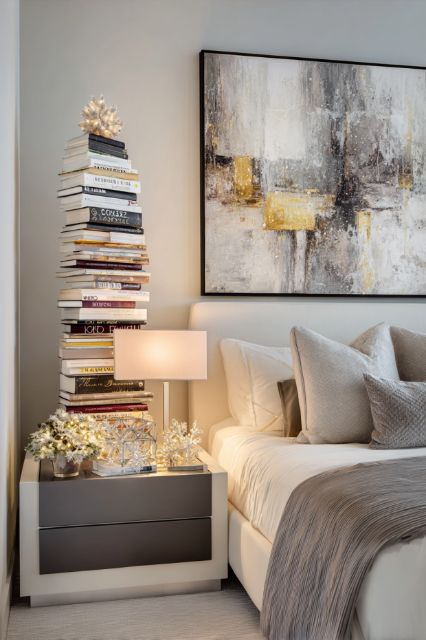 Stacked Book LED Guest Alternative