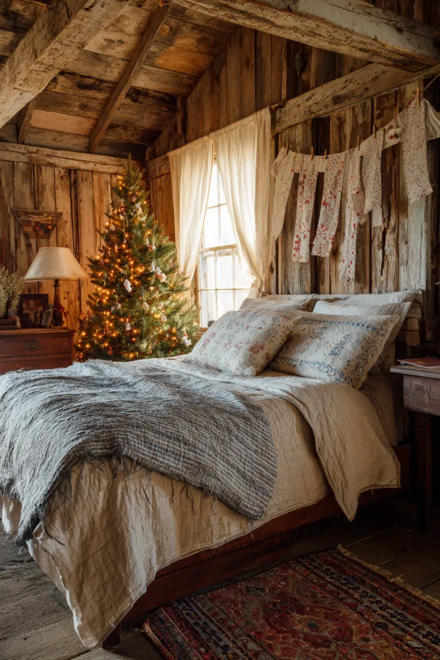 Vintage Handkerchief Clothespin Guest Styling