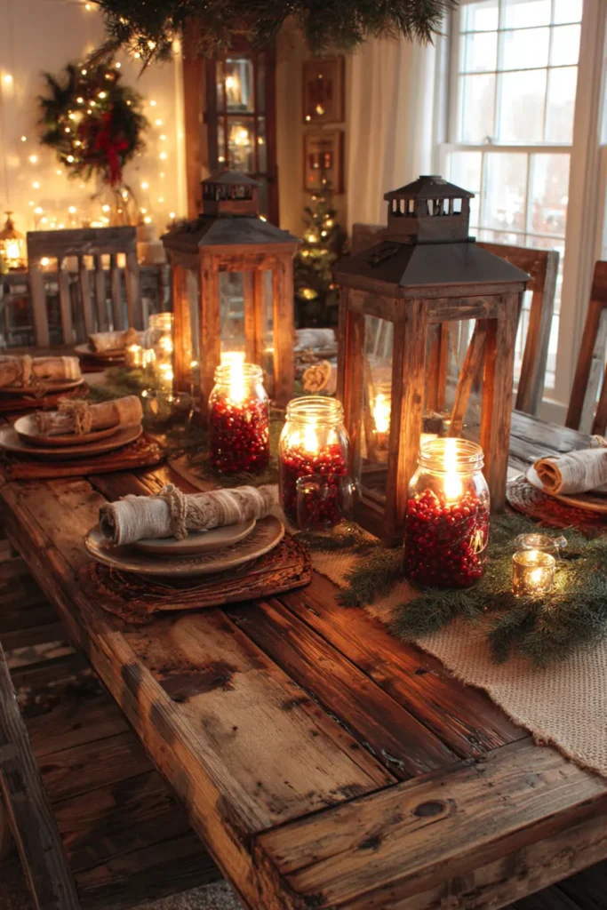 Create Rustic Mason Jar Centerpieces