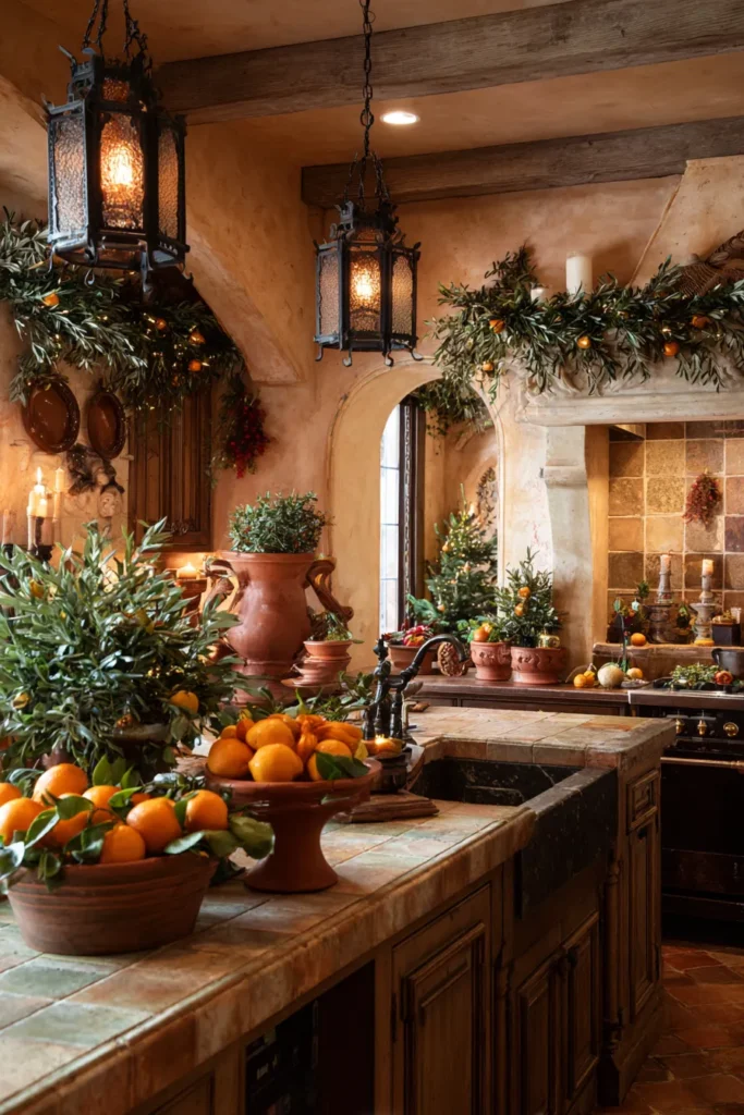 Use Olive Branch Citrus Garlands