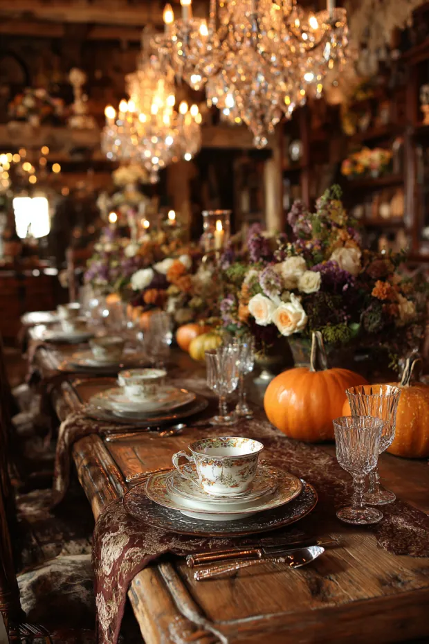 Victorian Rustic Autumn Elegance