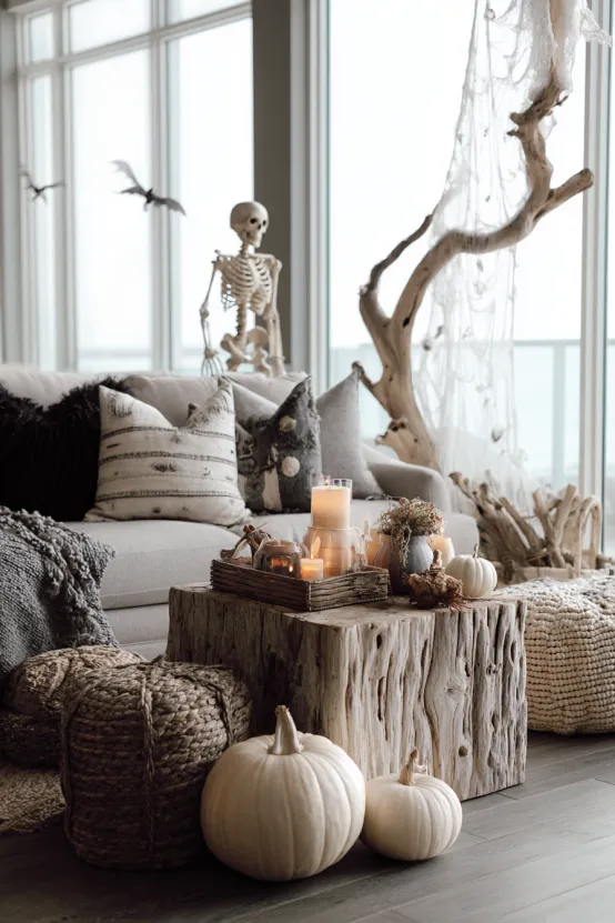 Coastal Modern Halloween Retreat