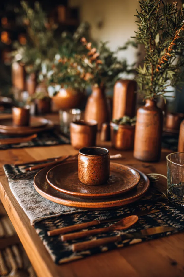 Craftsman Autumn Table Mission Style