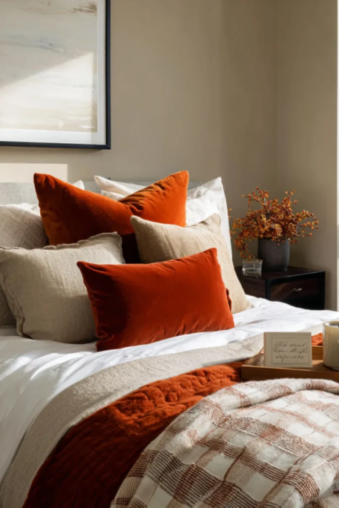 Guest Bedroom Welcome with Autumn Hospitality