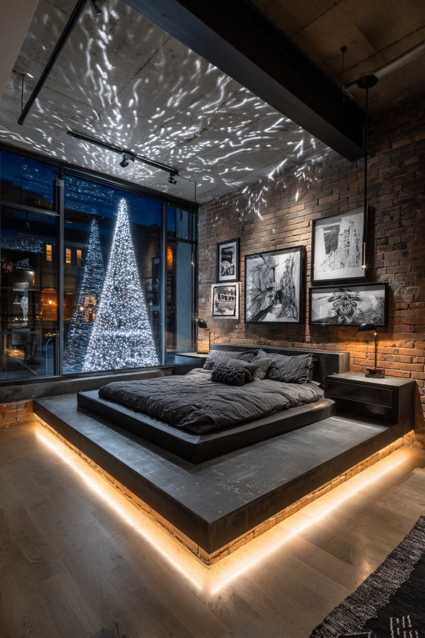 Welded Steel Industrial Loft Framework