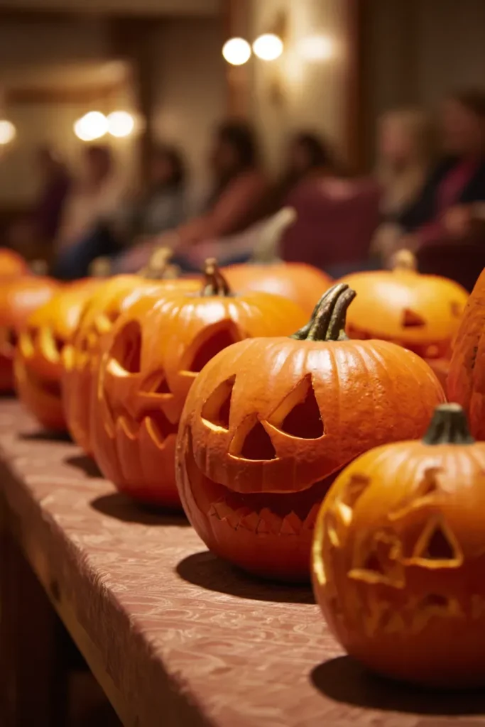 Community Pumpkin Carving: From Simple to Spine-Chilling