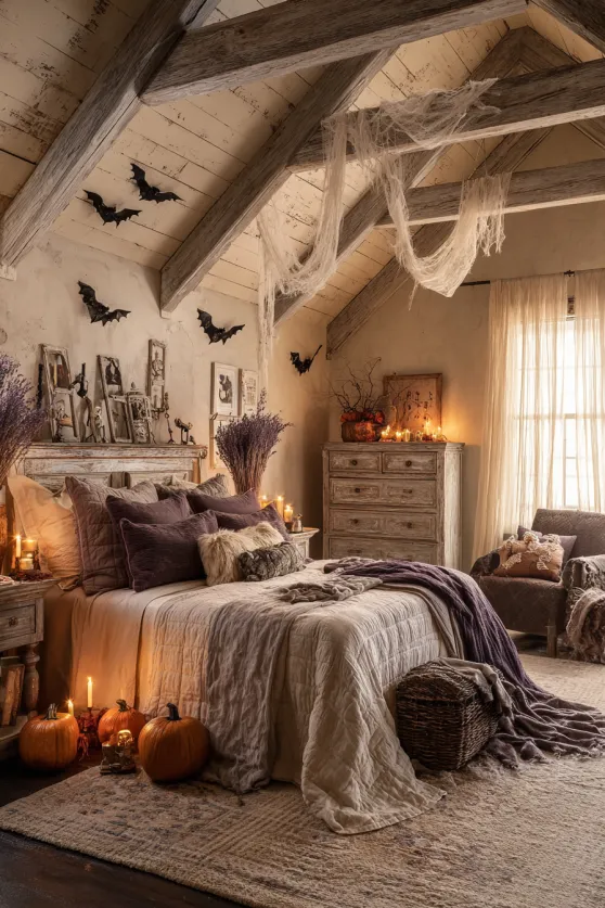 Provincial French Halloween Bedroom