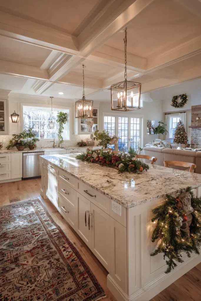 Coordinate Decorations Across Connected Areas