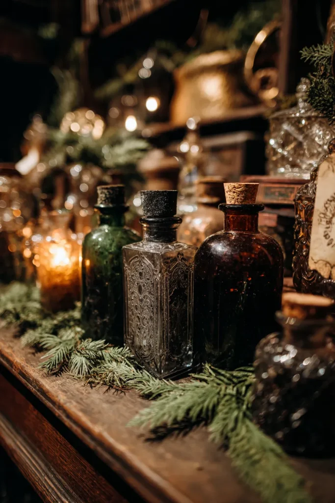 Display Gothic Apothecary Bottle Elements