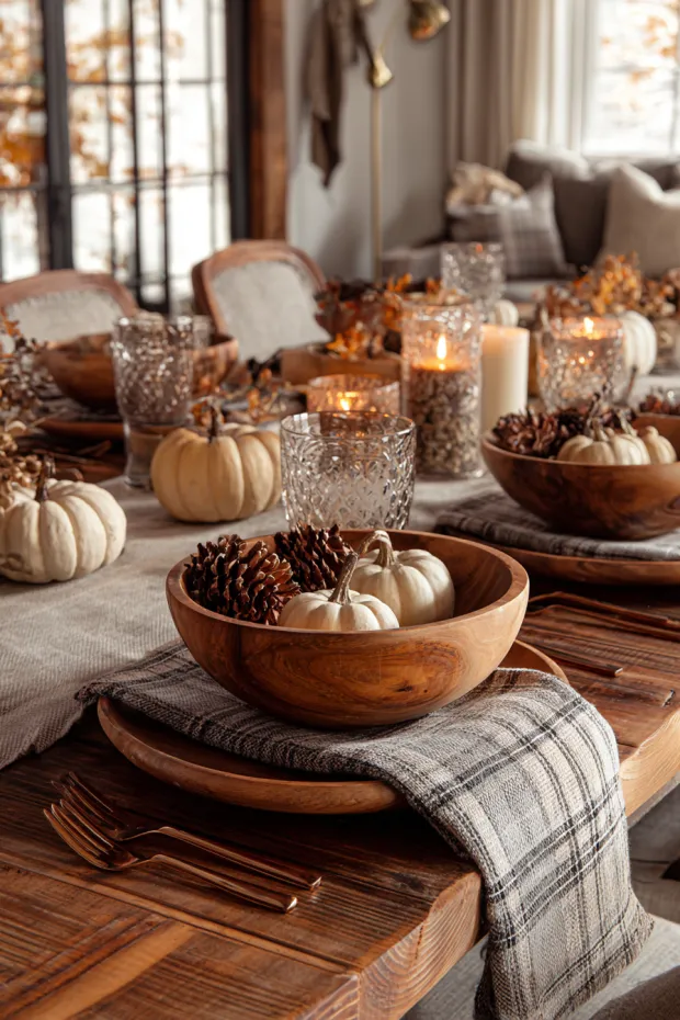Family-Style Rustic Autumn Gathering