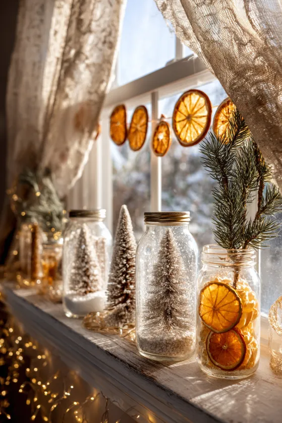Bedroom Window Ledge Winter Wonderland