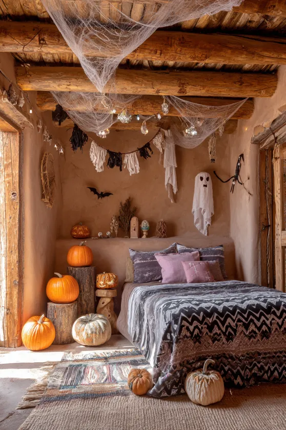 Southwestern Modern Halloween Bedroom