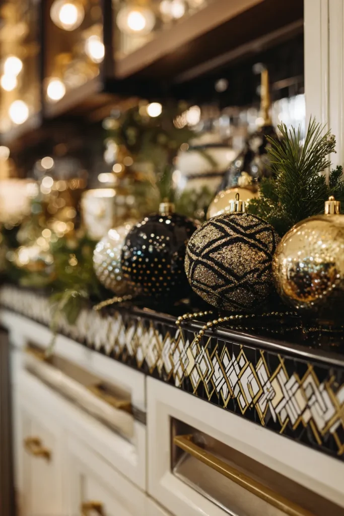 Create Gold Black Geometric Patterns