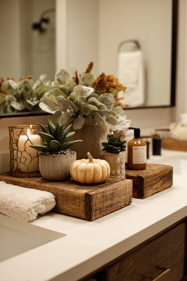 Vintage Riser Fall Display Styling
