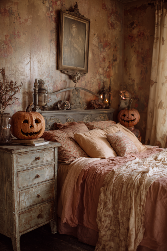 Distressed Vintage Horror Apartment