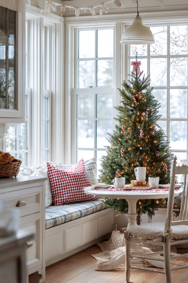 Egg Cup Gingham Breakfast Decorations