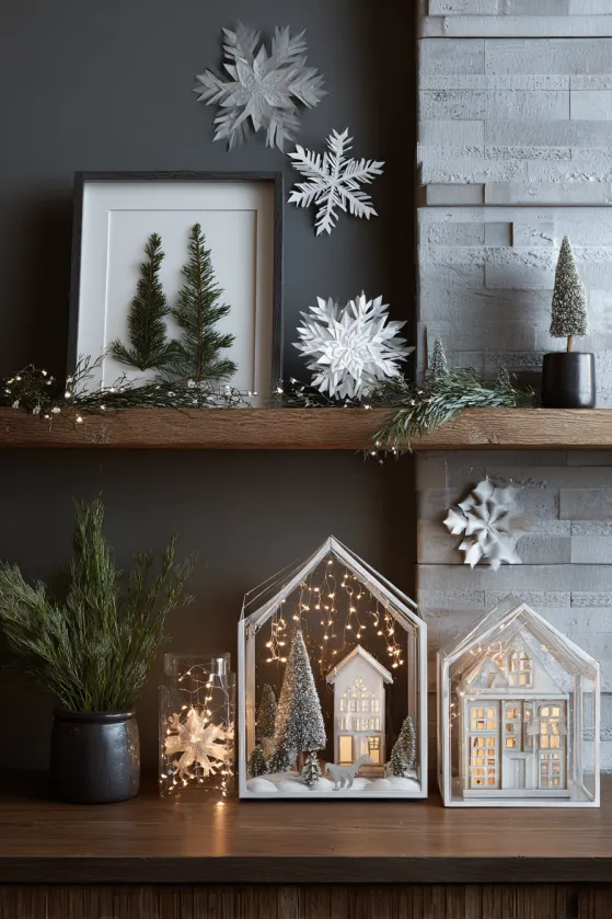 Living Room Accent Wall Christmas Gallery
