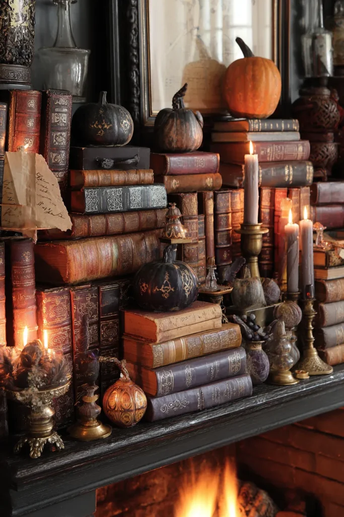 Magical Spell Book Library