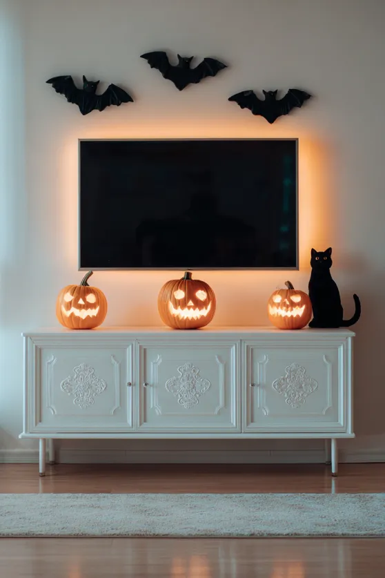 Spooky Minimalist Living Room