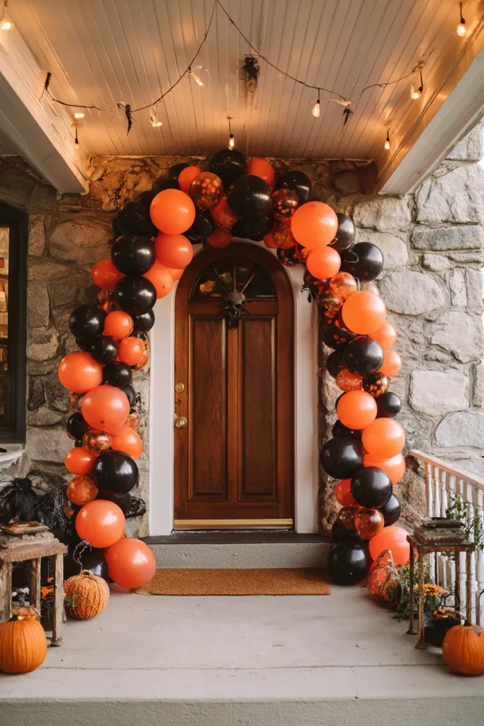Balloon Halloween Archway