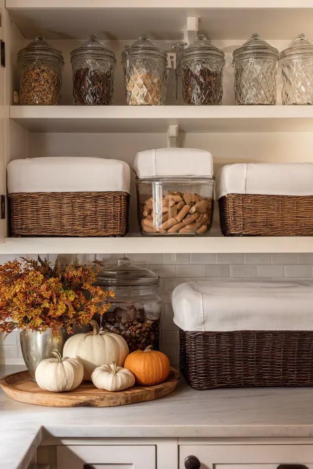 Fall Kitchen Appliance Garage Decoration