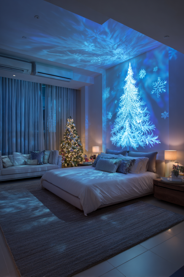 Wall Projection Interactive Bedroom Mapping