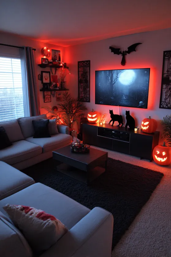 Halloween Gaming Command Center