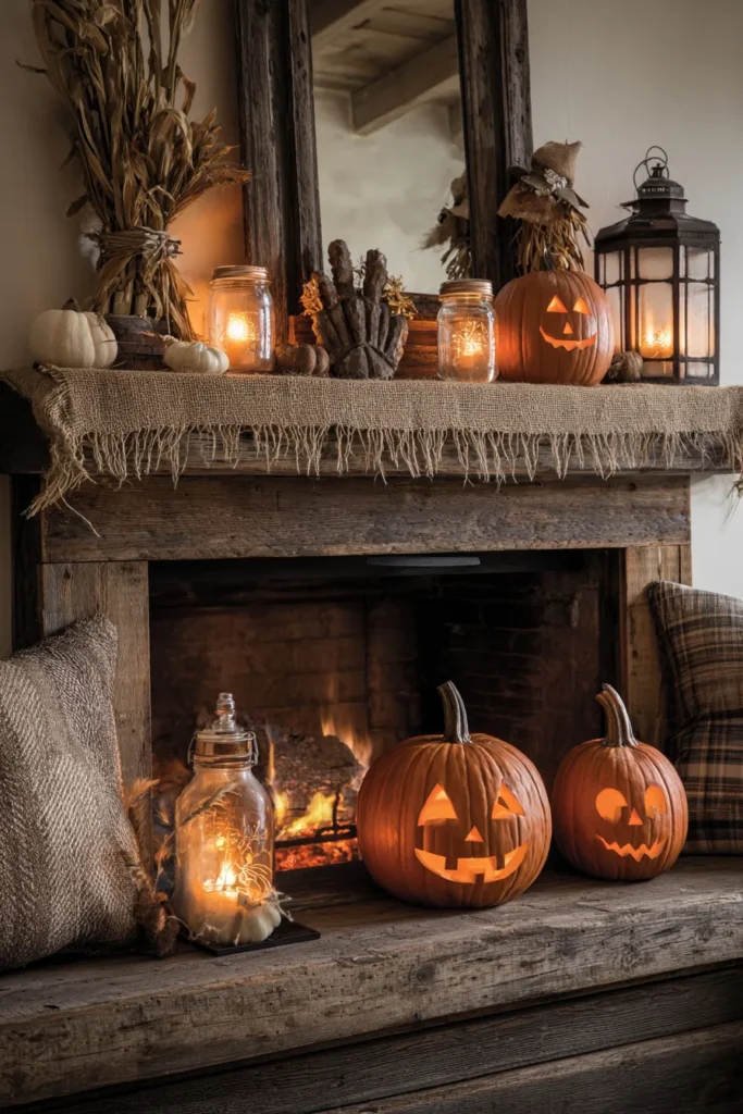 Harvest Scarecrow Scene