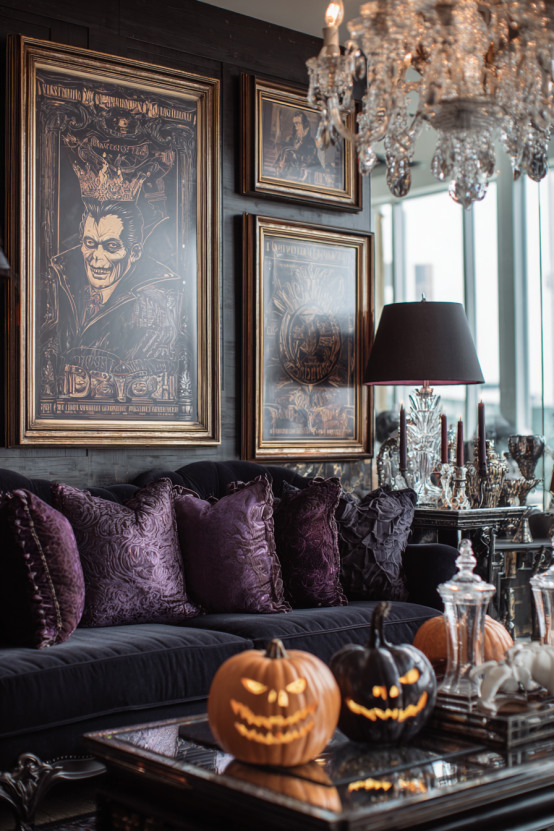 Old Hollywood Horror Apartment